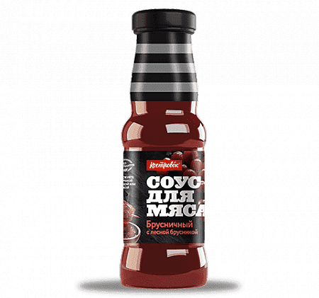 Соус Брусничный 285г*12шт Костровок